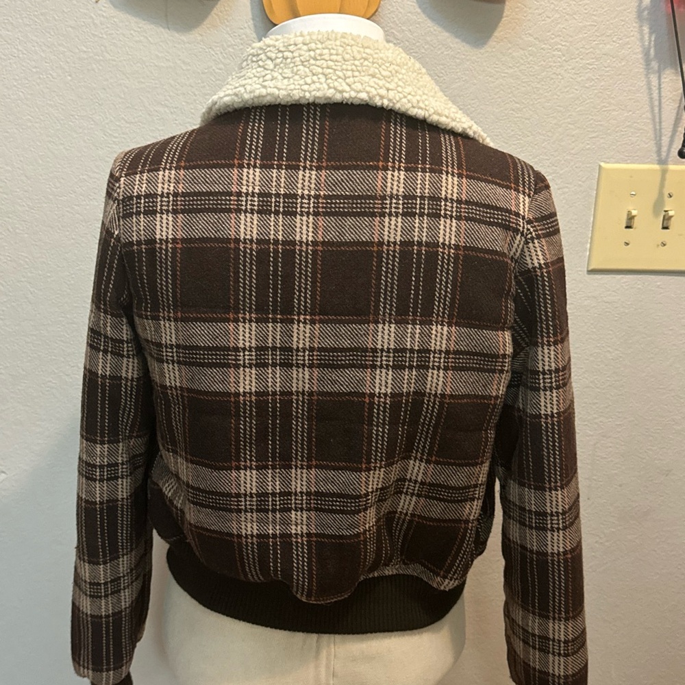 Wool Blend Brown Colored Jacket - image 2